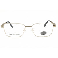 Harley Davidson Unisex Eyeglasses - Shiny Light Nickeltin Metal Frame | HD50112 010 ,