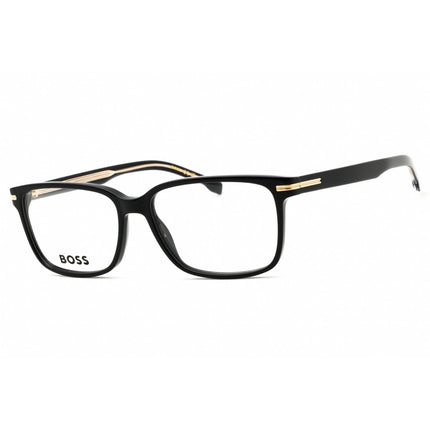 Hugo Boss Unisex Eyeglasses - Black Rectangular Full Rim Frame | BOSS 1511 0807 00 ,