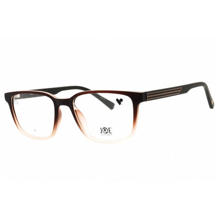 Joe Optical Unisex Eyeglasses - Gradient Brown Rectangular Frame | JOE4102 210 ,