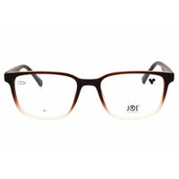 Joe Optical Unisex Eyeglasses - Gradient Brown Rectangular Frame | JOE4102 210 ,