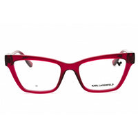 KARL LAGERFELD Unisex Eyeglasses - Cyclamen Pink Cat Eye Full Rim Frame | KL6135 540 ,