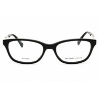 Kate Spade Unisex Eyeglasses - Black Rectangular Full Rim Frame | HAZEN 0807 00 ,