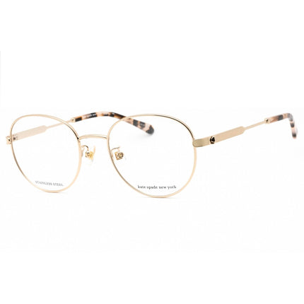 Kate Spade Unisex Eyeglasses - Gold/Havana Metal Full Rim Frame | JALISA/F 0P80 00 ,