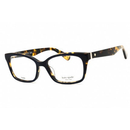 Kate Spade Unisex Eyeglasses - Havana Rectangular Full Rim Frame | JERI/US 0JBW 00 ,