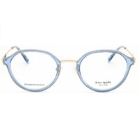 Kate Spade Unisex Eyeglasses - Blue Glitter Round Full Rim Frame | TULIP/FJ 0JOO 00 ,
