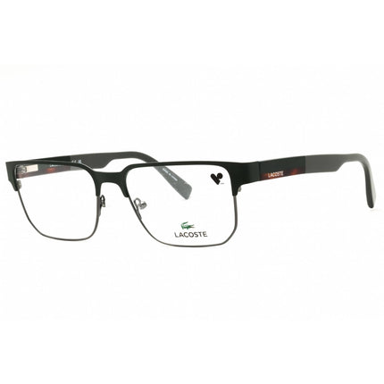 Lacoste Unisex Eyeglasses - Green Metal Rectangular Shape Full Rim Frame | L2290 300 ,