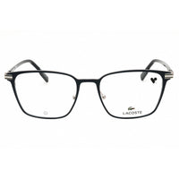 Lacoste Unisex Eyeglasses - Matte Blue Metal Rectangular Full Rim Frame | L2301 424 ,