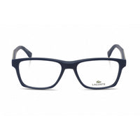 Lacoste Unisex Eyeglasses - Matte Blue Rectangular Shape Full Rim Frame | L2862 424 ,