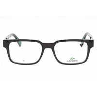 Lacoste Unisex Eyeglasses - Black Plastic Rectangular Full Rim Frame | L2928 001 ,