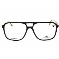 Lacoste Unisex Eyeglasses - Black Acetate Rectangular Full Rim Frame | L2991 N 001 ,