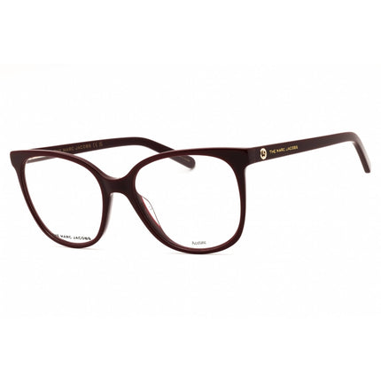 Marc Jacobs Unisex Eyeglasses - Burgundy Plastic Full Rim Frame | MARC 540 0LHF 00 ,