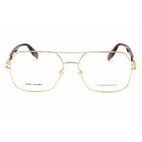 Marc Jacobs Unisex Eyeglasses - Gold Rectangular Full Rim Frame | MARC 602 0J5G 00 ,
