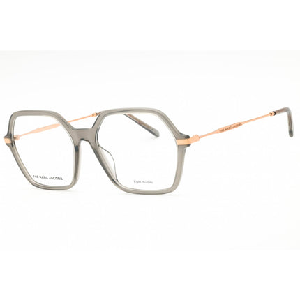Marc Jacobs Unisex Eyeglasses - Grey Plastic Round Full Rim Frame | MARC 615 0KB7 00 ,