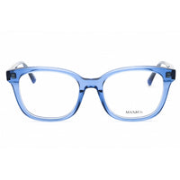 Max & Co Unisex Eyeglasses - Shiny Blue Rectangular Full Rim Frame | MO5144 090 ,