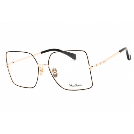 Max Mara Unisex Eyeglasses - Shiny Rose Gold Oversized Full Rim Frame | MM5098-H 028 ,