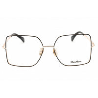 Max Mara Unisex Eyeglasses - Shiny Rose Gold Oversized Full Rim Frame | MM5098-H 028 ,