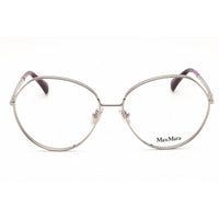 Max Mara Unisex Eyeglasses - Shiny Light Ruthenium Round Full Rim Frame | MM5139 014 ,
