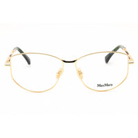 Max Mara Unisex Eyeglasses - Shiny Deep Gold Metal Cat Eye Shape Frame | MM5153 030 ,