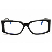 Max Mara Unisex Eyeglasses - Shiny Black Rectangular Full Rim Frame | MM5157-B 001 ,