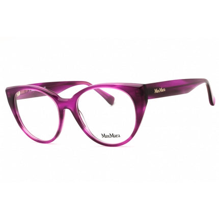 Max Mara Unisex Eyeglasses - Violet Acetate Cat Eye Full Rim Frame | MM5161 083 ,