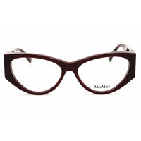 Max Mara Unisex Eyeglasses - Shiny Bordeaux Acetate Full Rim Frame | MM5174 069 ,