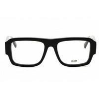 MCM Unisex Eyeglasses - Shiny Black Acetate Rectangular Full Rim Frame | MW5002 001 ,