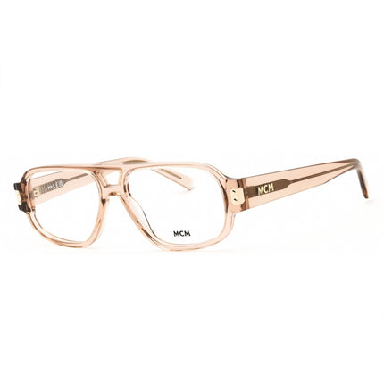 MCM Unisex Eyeglasses - Shiny Pink Acetate Rectangular Full Rim Frame | MW5012 072 ,