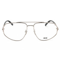MCM Unisex Eyeglasses - Shiny Light Ruthenium Metal Oval Shape Frame | MW5014-H 014 ,