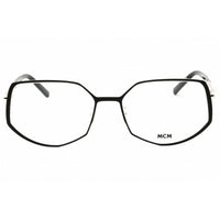 MCM Unisex Eyeglasses - Matte Black Metal Oval Shape Full Rim Frame | MW5015-H 002 ,
