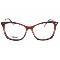 Missoni Unisex Eyeglasses - Pattern Pink Violet Cat Eye Shape Frame | MIS 0108 0S68 00 ,