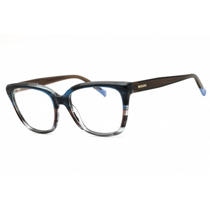 Missoni Unisex Eyeglasses - Blue Grey Horn Plastic Full Rim Frame | MIS 0116 03XJ 00 ,