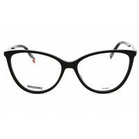 Missoni Unisex Eyeglasses - Black Plastic Cat Eye Full Rim Frame | MIS 0136 0807 00 ,