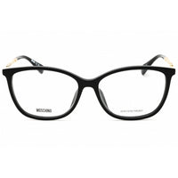 Moschino Unisex Eyeglasses - Black Rectangular Shape Full Rim Frame | MOS616/F 0807 00 ,