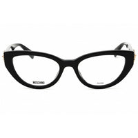 Moschino Unisex Eyeglasses - Black Plastic Cat Eye Full Rim Frame | MOS631 0807 00 ,