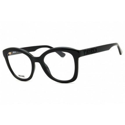 Moschino Unisex Eyeglasses - Black Plastic Rectangular Shape Frame | MOS636 0807 00 ,