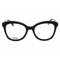 Moschino Unisex Eyeglasses - Black Plastic Rectangular Shape Frame | MOS636 0807 00 ,