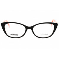 Moschino Love Unisex Eyeglasses - Black Plastic Cat Eye Shape Frame | MOL548 0807 00 ,