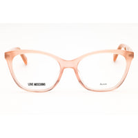Moschino Love Unisex Eyeglasses - Nude Plastic Cat Eye Shape Frame | MOL563 0FWM 00 ,