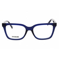 Moschino Love Unisex Eyeglasses - Blue Plastic Rectangular Frame | MOL603 0PJP 00 ,
