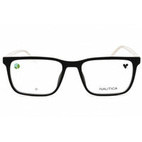 Nautica Unisex Eyeglasses - Matte Black Rectangular Shape Full Rim Frame | N8183 005 ,