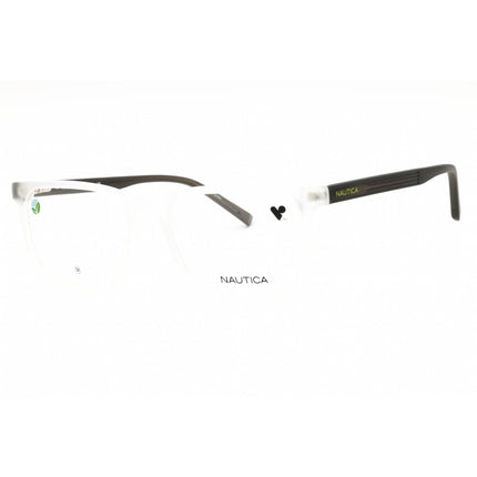 Nautica Unisex Eyeglasses - Matte Crystal Rectangular Shape Full Rim Frame | N8183 970 ,