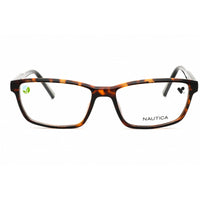 Nautica Unisex Eyeglasses - Dark Tortoise Rectangular Shape Full Rim Frame | N8199 206 ,