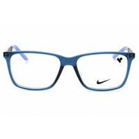Nike Unisex Eyeglasses - Mystic Navy Injected Propionate Full Rim Frame | 7258 413 ,