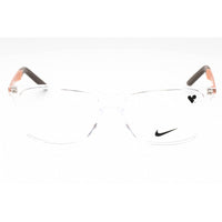 Nike Unisex Eyeglasses - Clear Injected Propionate Rectangular Shape Frame | 7258 900 ,