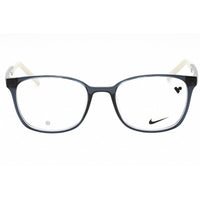 Nike Unisex Eyeglasses - Dark Grey Injected Propionate Rectangular Frame | 7270 034 ,