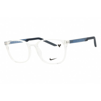 Nike Unisex Eyeglasses - Clear/Mystic Navy Rectangular Full Rim Frame | 7270 900 ,