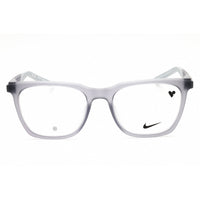 Nike Unisex Eyeglasses - Matte Wolf Grey Rectangular Shape Full Rim Frame | 7273 030 ,