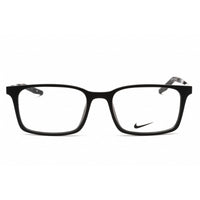 Nike Unisex Eyeglasses - Matte Black Plastic Rectangular Full Rim Frame | 7282 001 ,