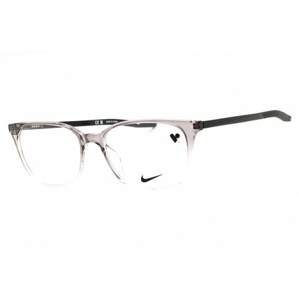 Nike Unisex Eyeglasses - Dark Grey Fade Rectangular Shape Full Rim Frame | 7283 035 ,