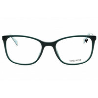 Nine West Unisex Eyeglasses - Milky Emerald Acetate Rectangular Frame | NW5150 324 ,